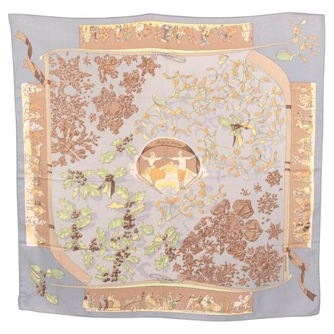 hermes neige d antan scarf|HERMES Silk Neige d'Antan Scarf 90 1510871 .